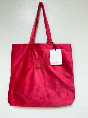 MaxMara Velvet Tote Bag